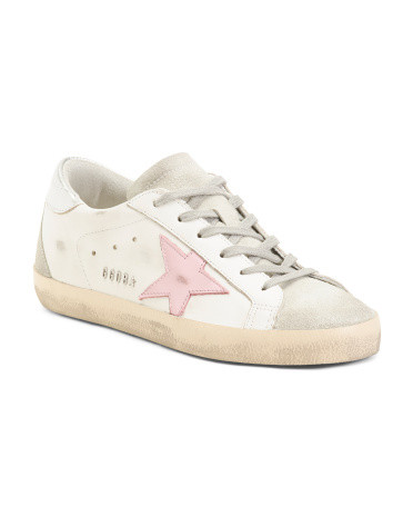 Made In Italy Leather Sneakers | TJ Maxx