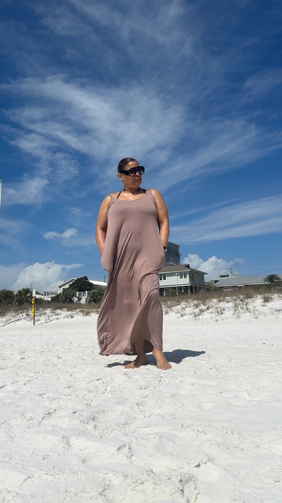 My favorite swim coverup. Easily goes from the pool or beach to shops to restaurants. Favric billows and it has pockets.
Maxi beach dress coverup beach to dinnerr

#LTKSwim #LTKMidsize #LTKTravel