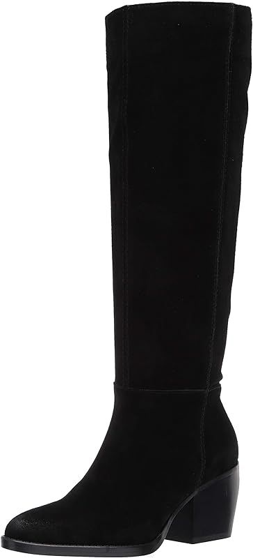 Amazon.com | Naturalizer Women's FAE Shaft Knee High Boot, Black Leather Wide Calf, 7.5 | Knee-Hi... | Amazon (US)