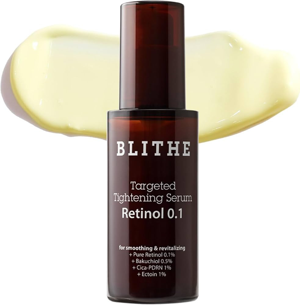 BLITHE Targeted Tightening Retinol 0.1 Serum, Wrinkle and Firm Concentrated Care, Formulated with... | Amazon (US)