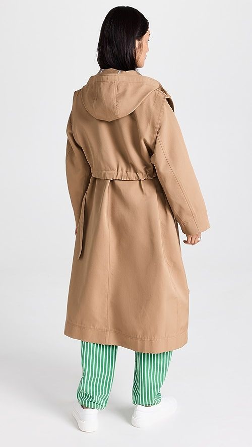 Heavy Twill Oversized Zipper Coat | Shopbop