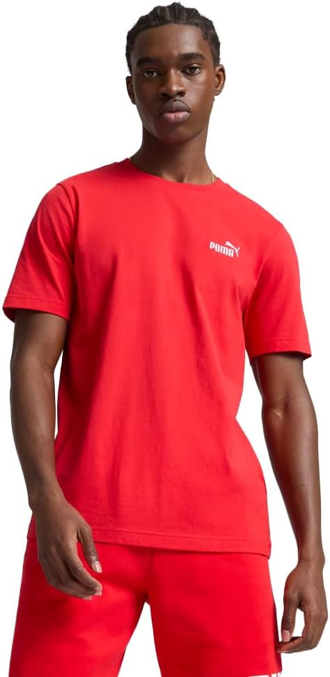 Puma Mens Essentials Small Logo T-Shirt | Amazon (US)