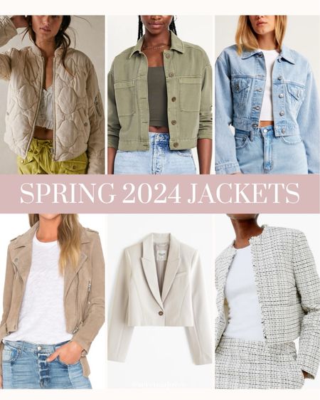 Add these jackets for layering to your spring outfits!

#LTKSeasonal #LTKmidsize #LTKsalealert