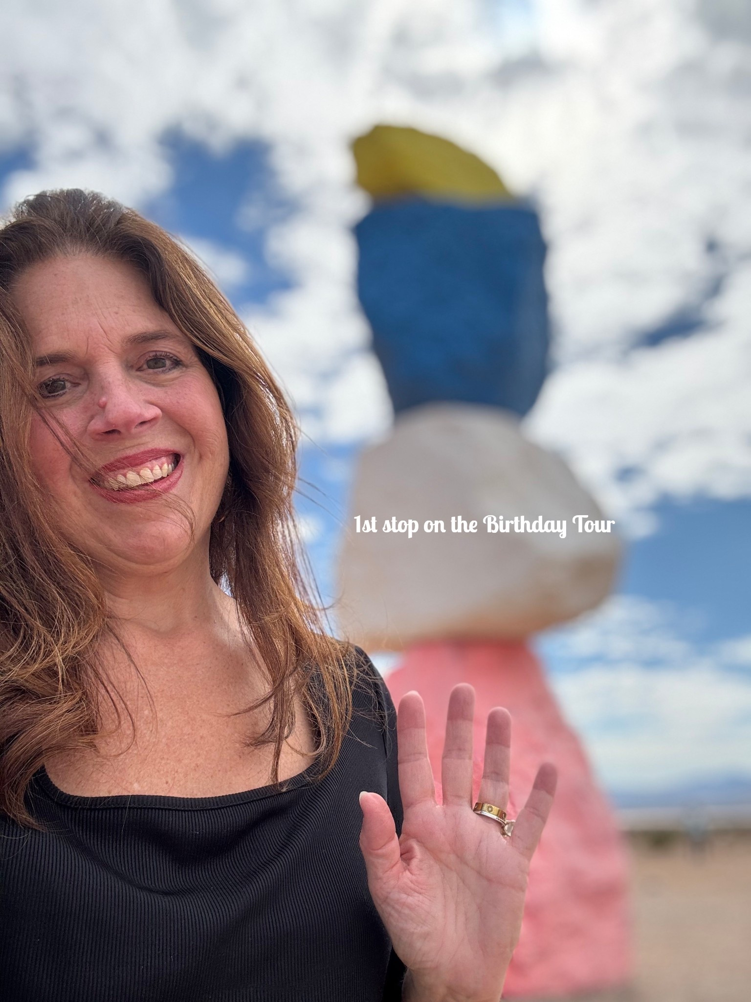 1st stop on the Birthday Tour!

Fun times. So glad I finally got to see this iconic spot. I am usually driving from LA to Vegas and back in the night so I’ve never even seen this IRL till my Birthday weekend🥳

#LTKActive #LTKMidsize #LTKOver40