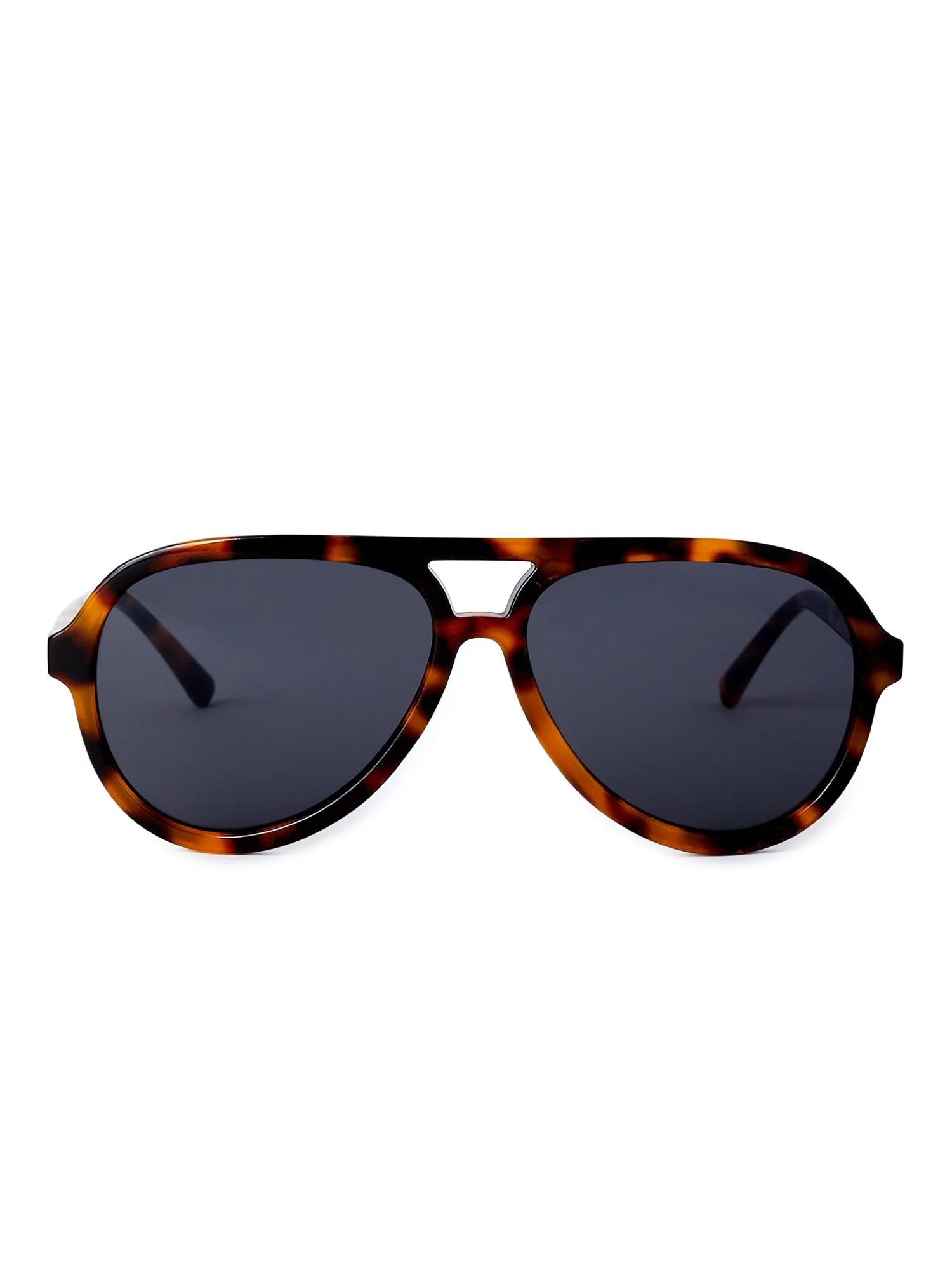 Scoop Women's Aviator Faux Tortoise Sunglasses - Walmart.com | Walmart (US)