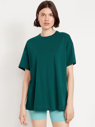 Oversized EveryWear Tunic T-Shirt | Old Navy (US)