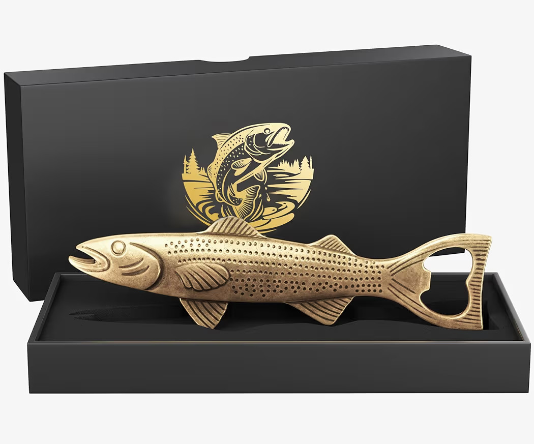 Unique Fishing Gifts for Men, Vintage Beer Bottle Opener Fathers Day Birthday Christmas Valentine... | Amazon (US)