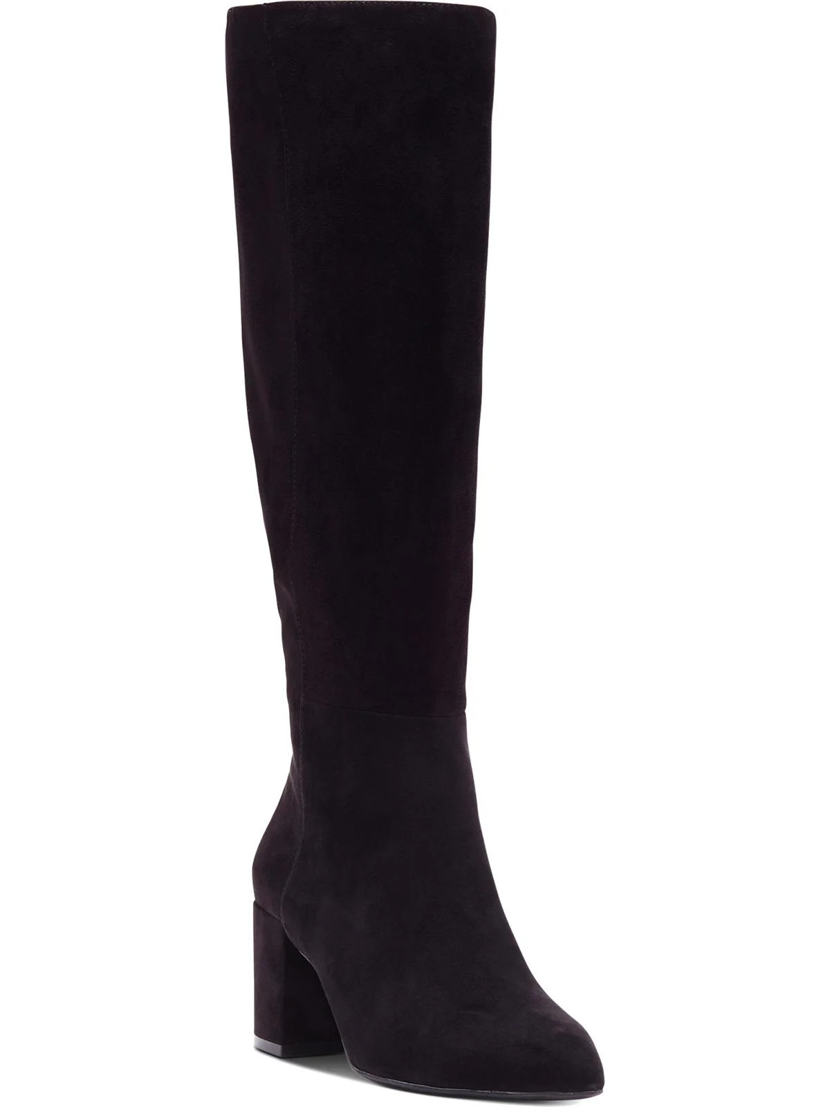INC Womens Ozara Faux Suede Tall Knee-High Boots Black 11 Medium (B,M) | Walmart (US)