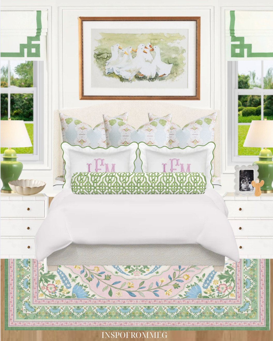 bedroom decor, dorm decor, bed styling, throw pillows, monogram bedding, scalloped pillows, patterned pillows, green bolster pillow, white bedding, layered bedding, neutral bedroom, feminine bedroom, preppy decor, coastal grandma, clean girl aesthetic, southern style, chic bedroom, cozy bedroom, aesthetic bedroom, home decor, home styling, bedroom inspo, dorm inspo, college apartment decor, sorority room, university of alabama, bama dorm, bedside styling, nightstand decor, lamp styling, green lamp, framed art bedroom, wall decor ideas, gallery wall, pastel bedroom, spring decor, light and airy room, target home, amazon finds, ballard designs, wayfair home, affordable decor, LTK home 

 

#LTKU #LTKHome #LTKSaleAlert