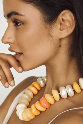 Chunky Rainbow Necklace | Anthropologie (US)