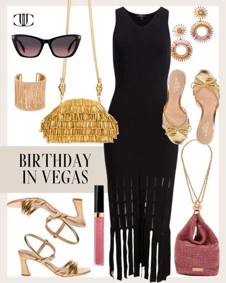 Reader request for a birthday in Vegas! We all know a black dress is always a great option but when it has the detailed cut outs  at the bottom like this one it’s a fabulous option.   

Dress, Vegas dress, black dress, summer outfit, sunglasses, heels

#LTKstyletip #LTKover40 #LTKshoecrush