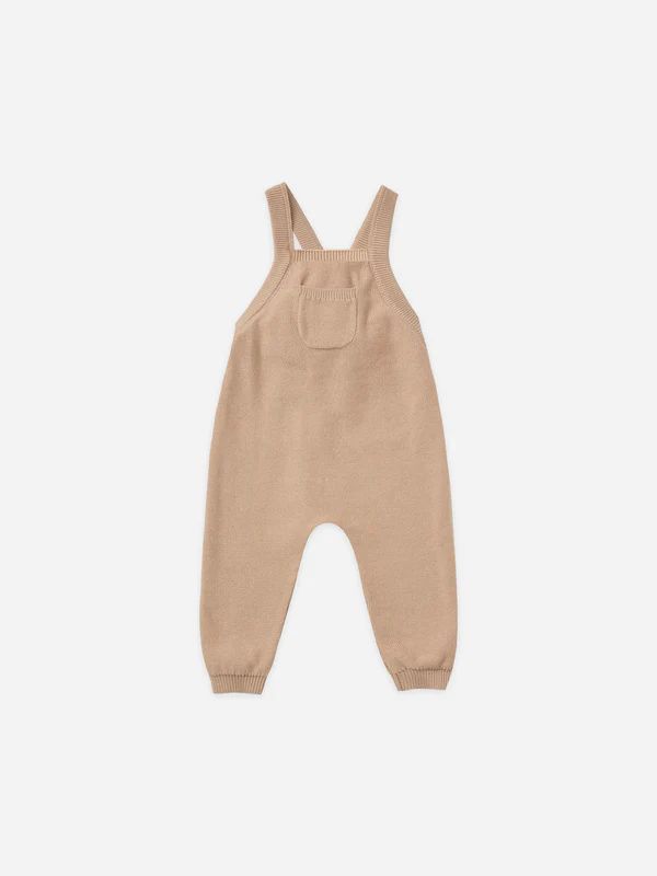 knit overall | blush | Quincy Mae