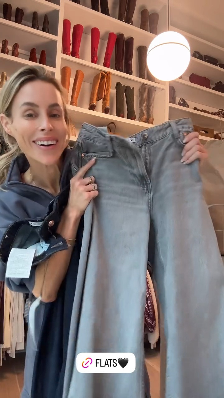 loving these zara flats! they are a great price and can elevate a look 🖤 also obsessed with these jeans. 

#LTKShoeCrush #LTKWatchNow #LTKStyleTip