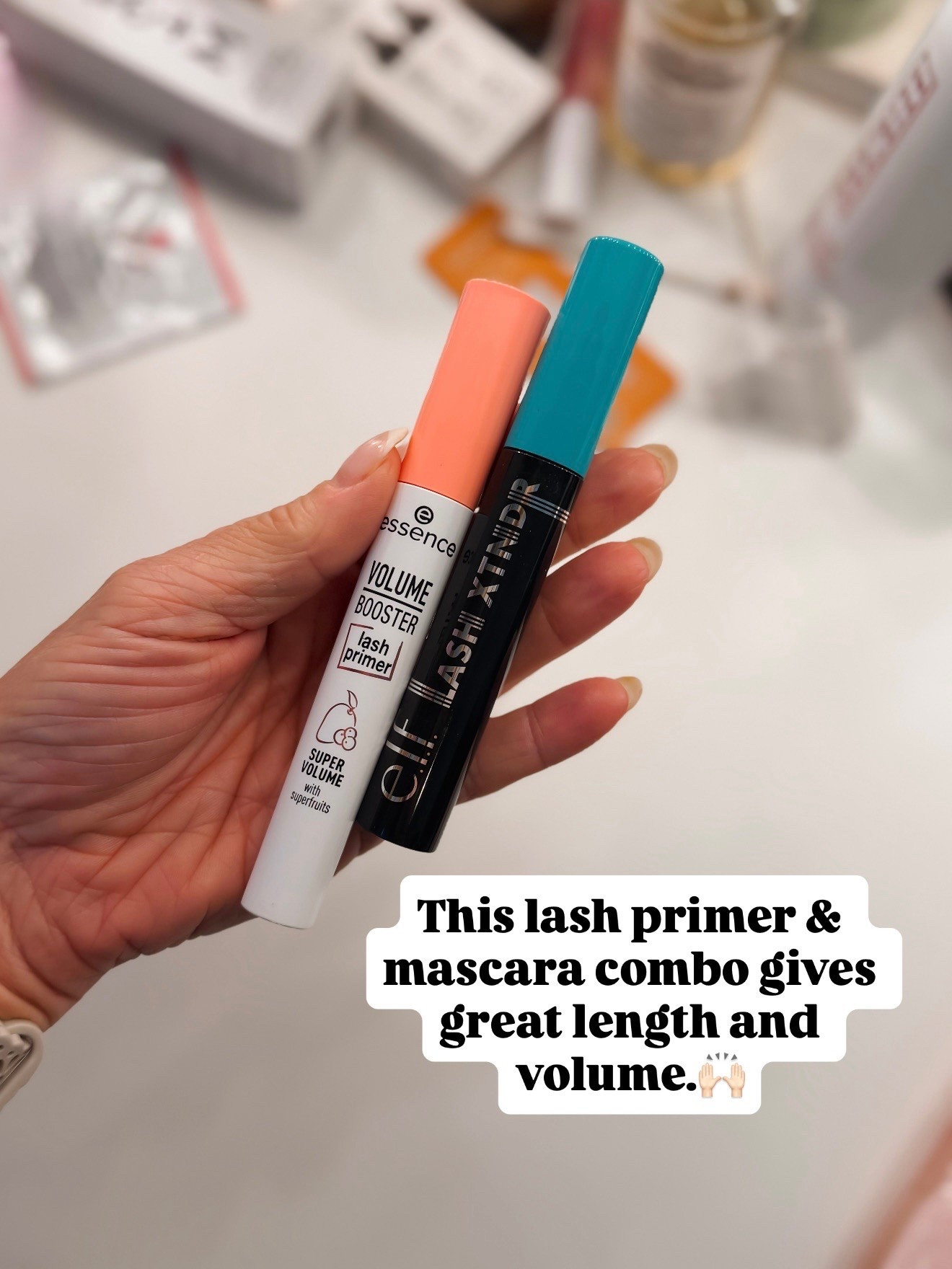 Having worn lash extensions for so long, I forgot how much of a difference a good lash primer makes before applying mascara. Love using this combo for really nice length and volume. 

Beauty routine, grwm, makeup, cosmetics

#LTKOver40 #LTKBeauty #LTKmorningroutine