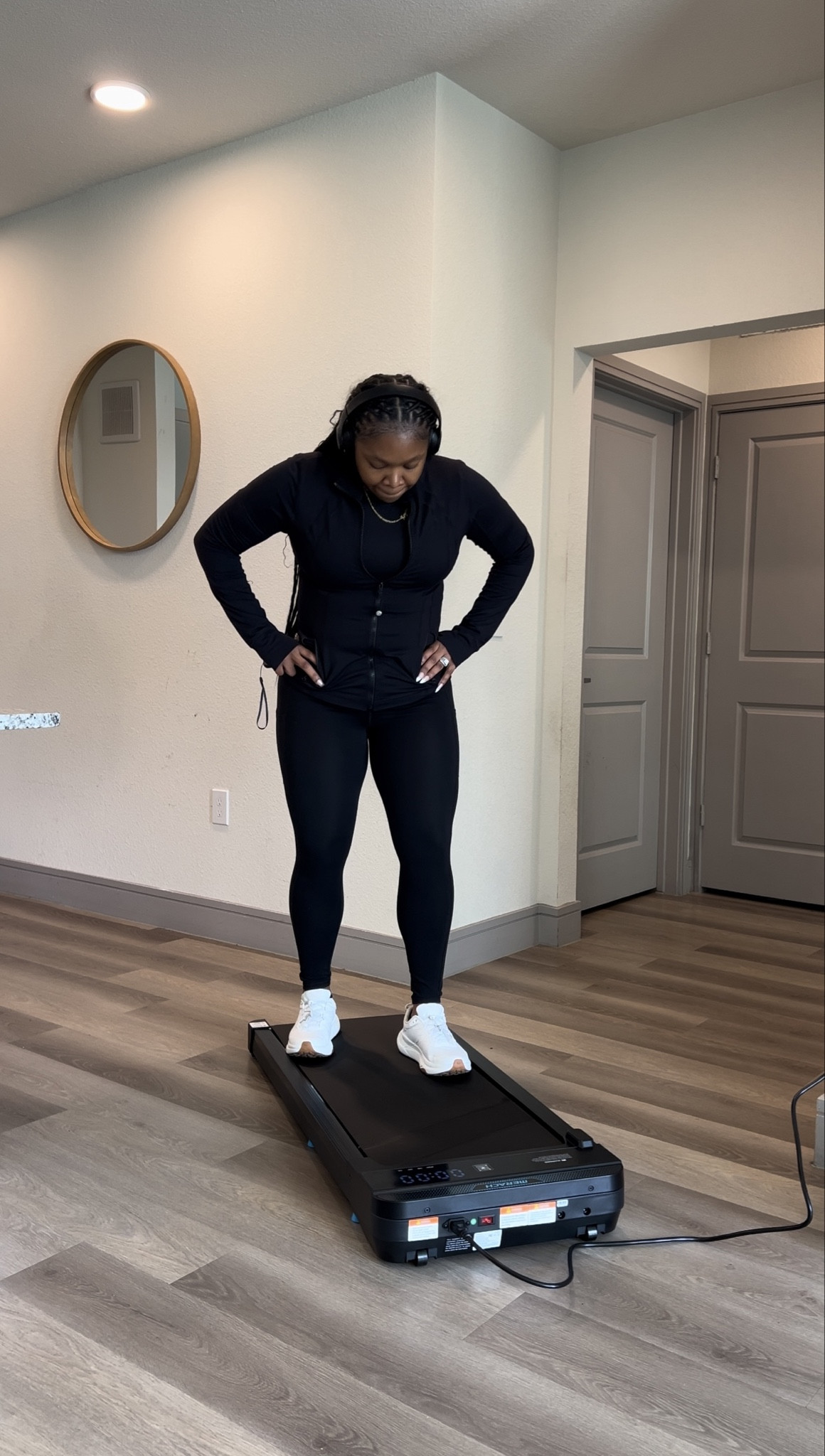 This At Home Treadmill is a game changer! Light weight & super easy to store! 

#LTKfitness #LTKActive