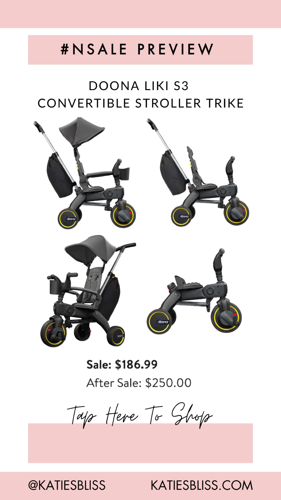 Nordstrom Anniversary Sale Preview: Doona Liki Trike

Nordstrom Anniversary Sale Baby products NSale 

#LTKbaby #LTKsalealert #LTKxNSale