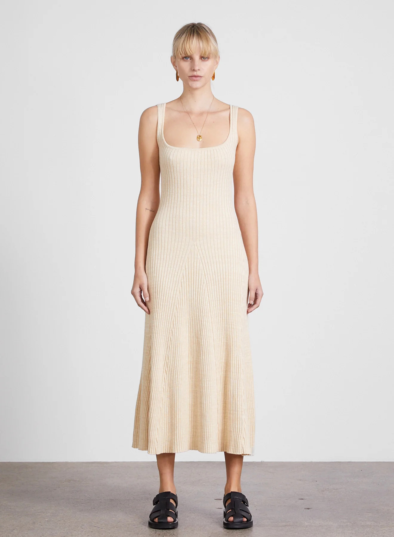 DIDO DRESS (WHEAT) | Anna Quan (Global)
