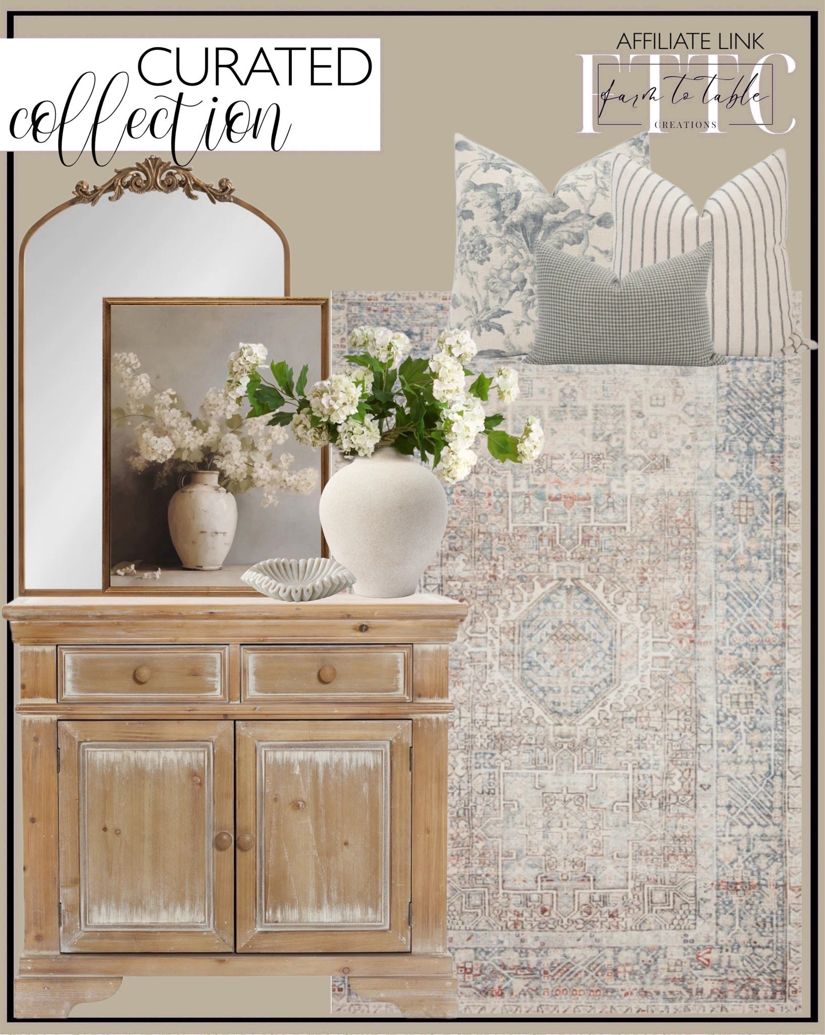 Curated Collection. Follow @farmtotablecreations on Instagram for more inspiration.

Hydrangeas in Aged Vase Painting, PRINTABLE ART, Muted Toned Floral Art. McGee & Co. Krissan Vase. Chris Loves Julia x Loloi Jules Oriental Natural/Ocean Area Rug. Calesta Accent Cabinet. 25" Faux Snowball Flower in Cream/Green, Real Touch Flowers. Blue Pillow Cover Combo Sofa Pillow Set Floral Pillow Cover Combo Neutral Pillow Cover Combo Modern Pillow Covers. Anglo Metal Flat Wall Mirror. Marble Bowl Fruit Bowl, Stone Bowl Decorative Bowl Decorative Trays Marble Fruit Bowl Marble Ruffle Bowl Marble Floral Bowl Home Decor Gifts. 


#LTKHome #LTKSaleAlert #LTKFindsUnder50