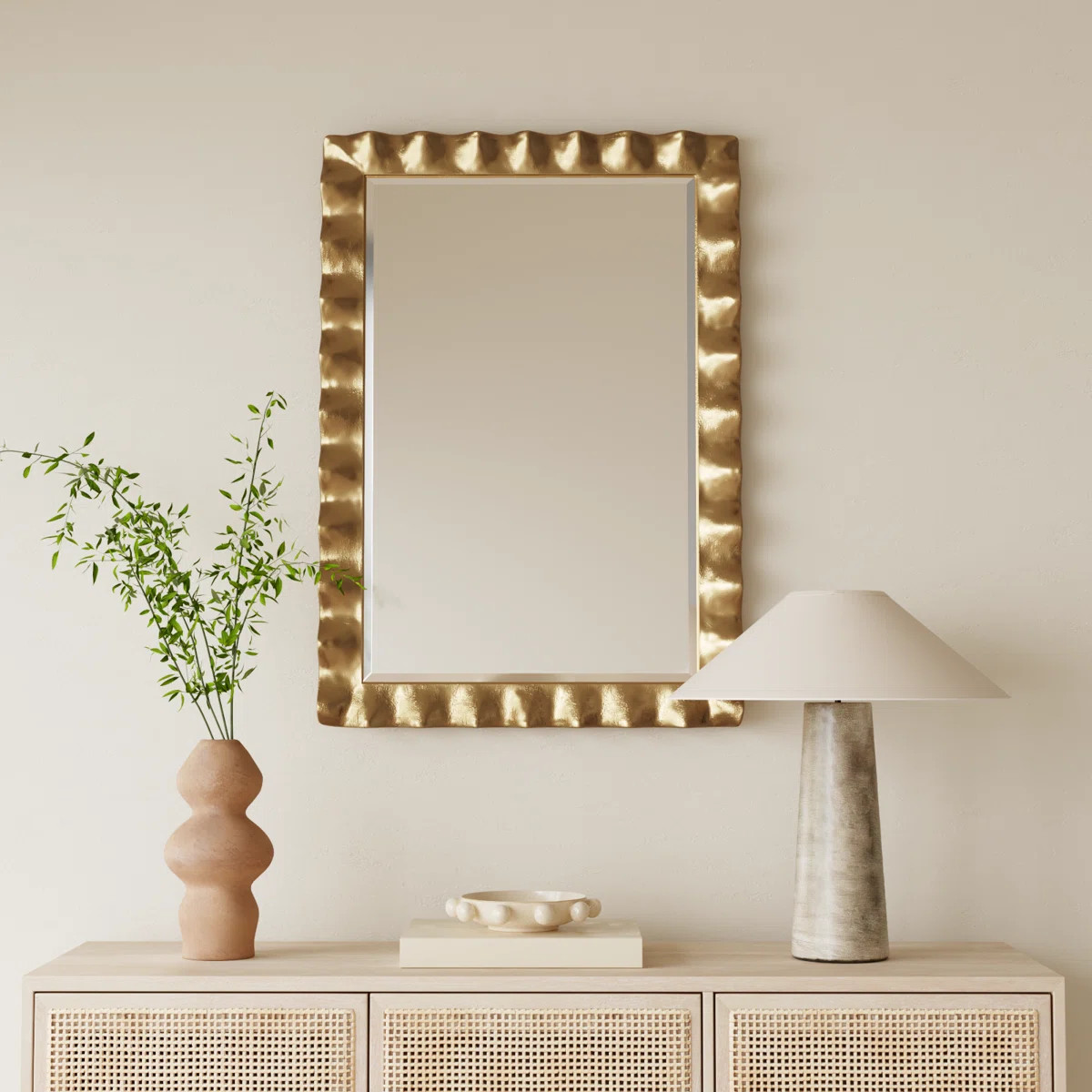 Edith Metal Rectangle Wall Mirror | Wayfair North America