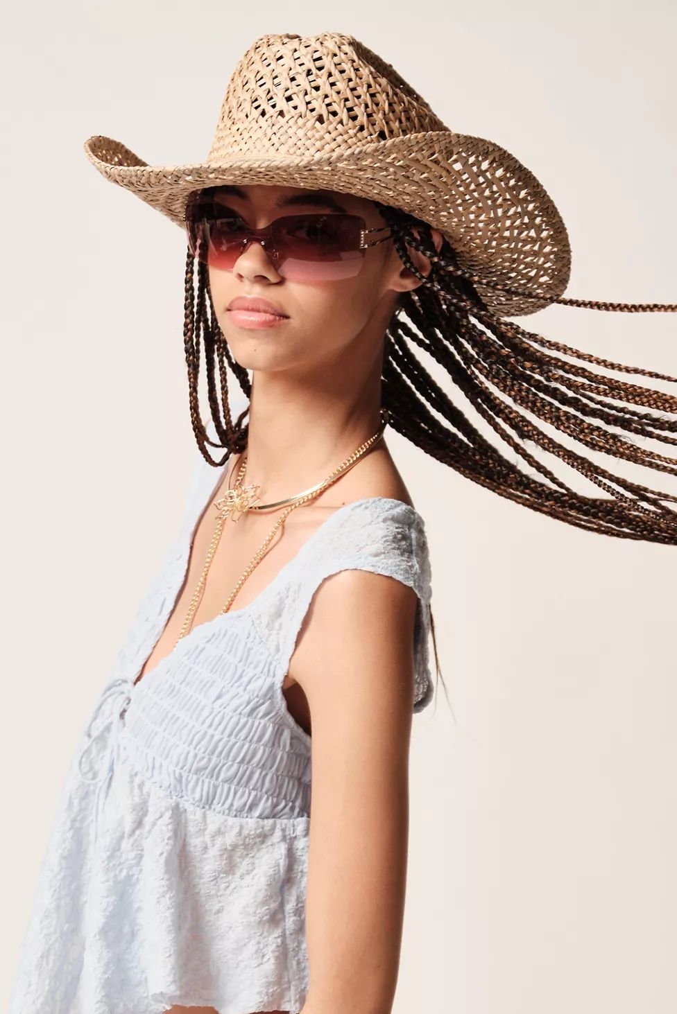 Straw Cowboy Hat | Urban Outfitters (US and RoW)