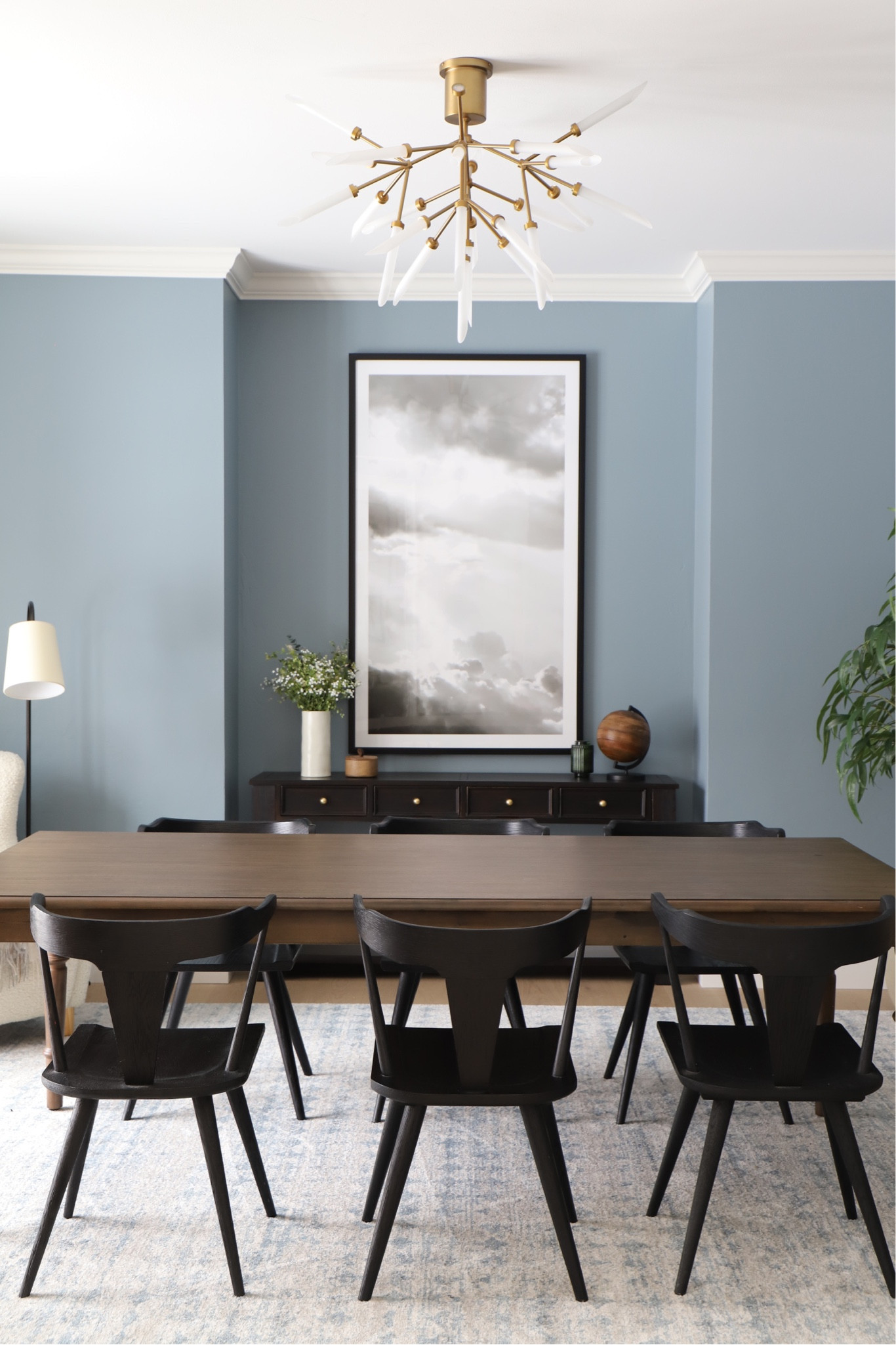 Shop my homework room! 
Study space, desk, table, chairs, art, area rug, kids, light, faux greenery

#LTKstyletip #LTKhome #LTKsalealert