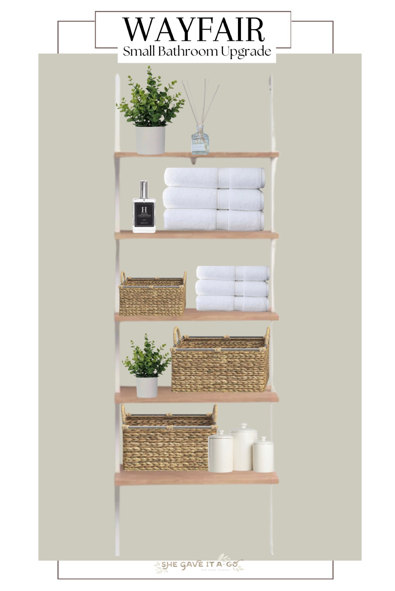 My @wayfair shelves are a win #wayfairpartner 
This small transformation had a big impact! #LTKxWayfair #wayfair 

#LTKStyleTip #LTKHome