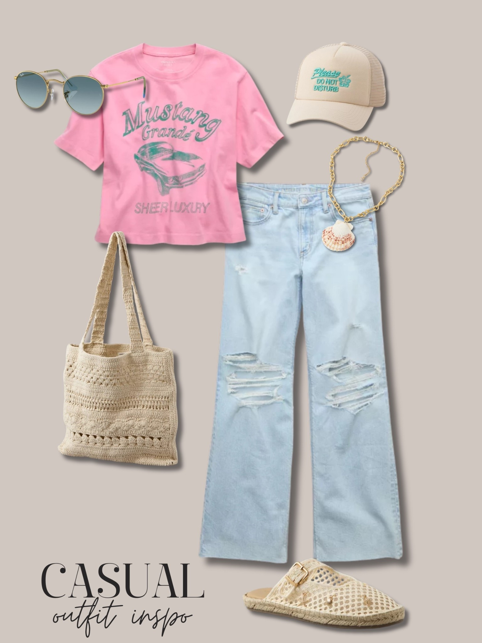 Casual cool girl outfit inspo 💕 the perfect fit for running errands, shopping days, school pickup, casual dates, sporting events, etc. 

#LTKxAerie #LTKootd #LTKdayinmylife