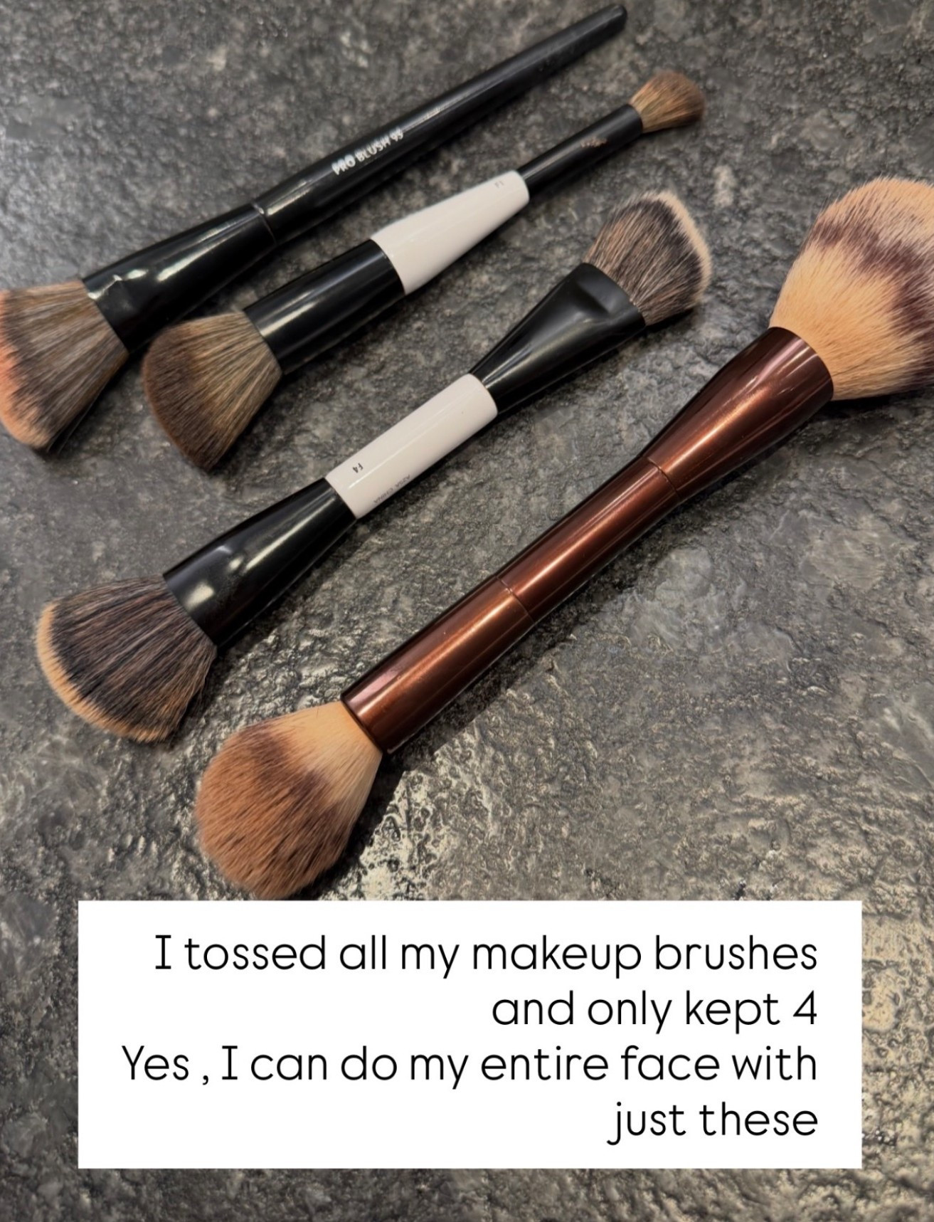 My 4 go to makeup brushes

#LTKOver40 #LTKBeauty