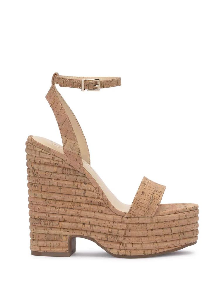 Charae Platform Wedge in Natural | Jessica Simpson E Commerce