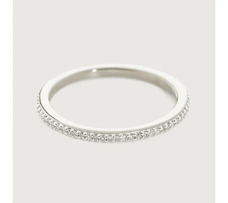 Skinny Eternity Ring | Monica Vinader (US)