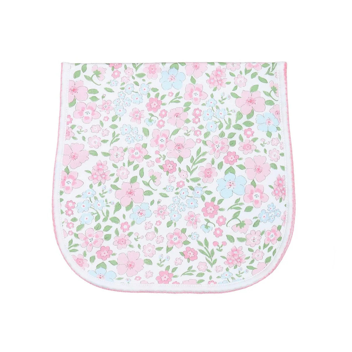 English Garden Burp Cloth | The Horseshoe Crab