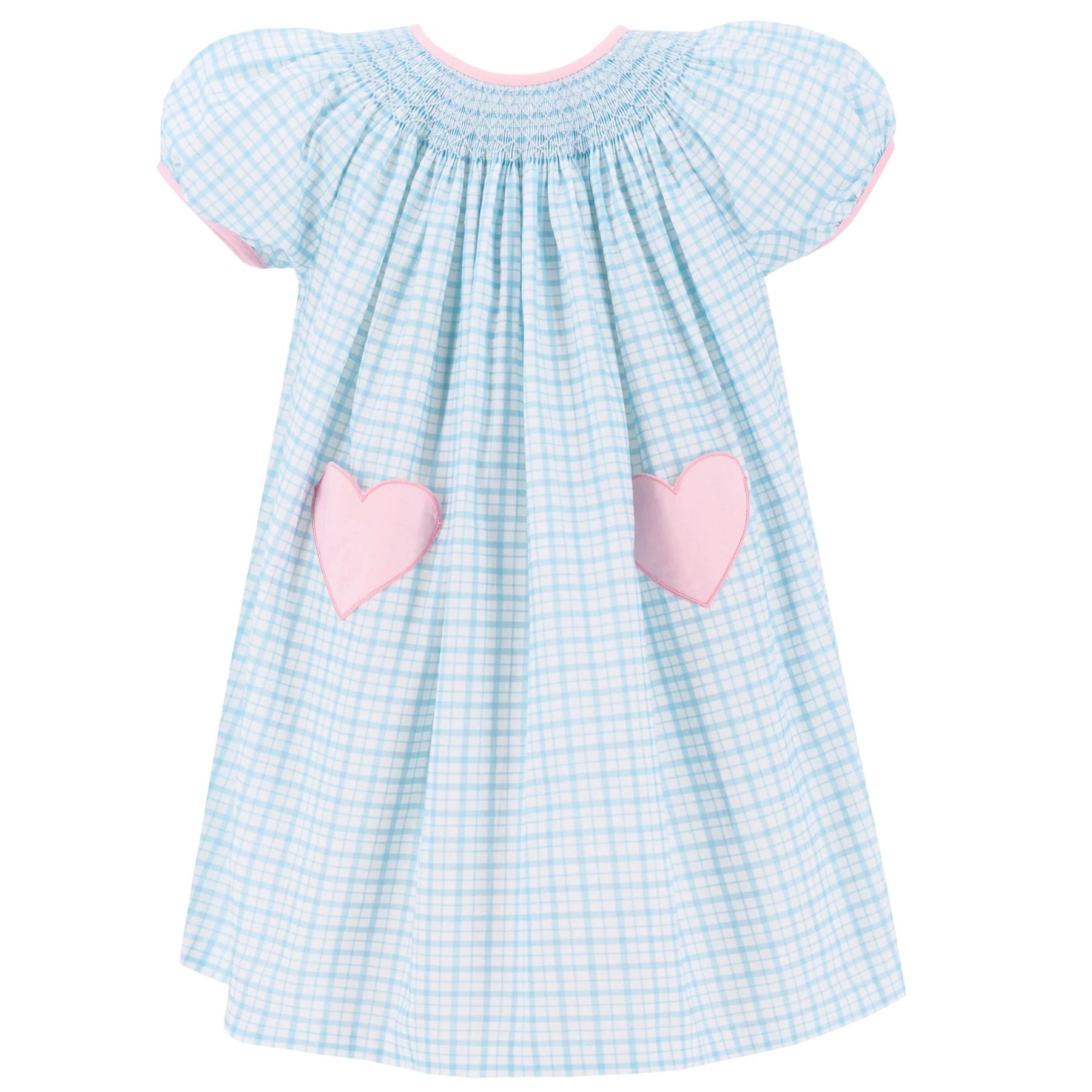 Amor Dress - Blue Gingham | Dondolo