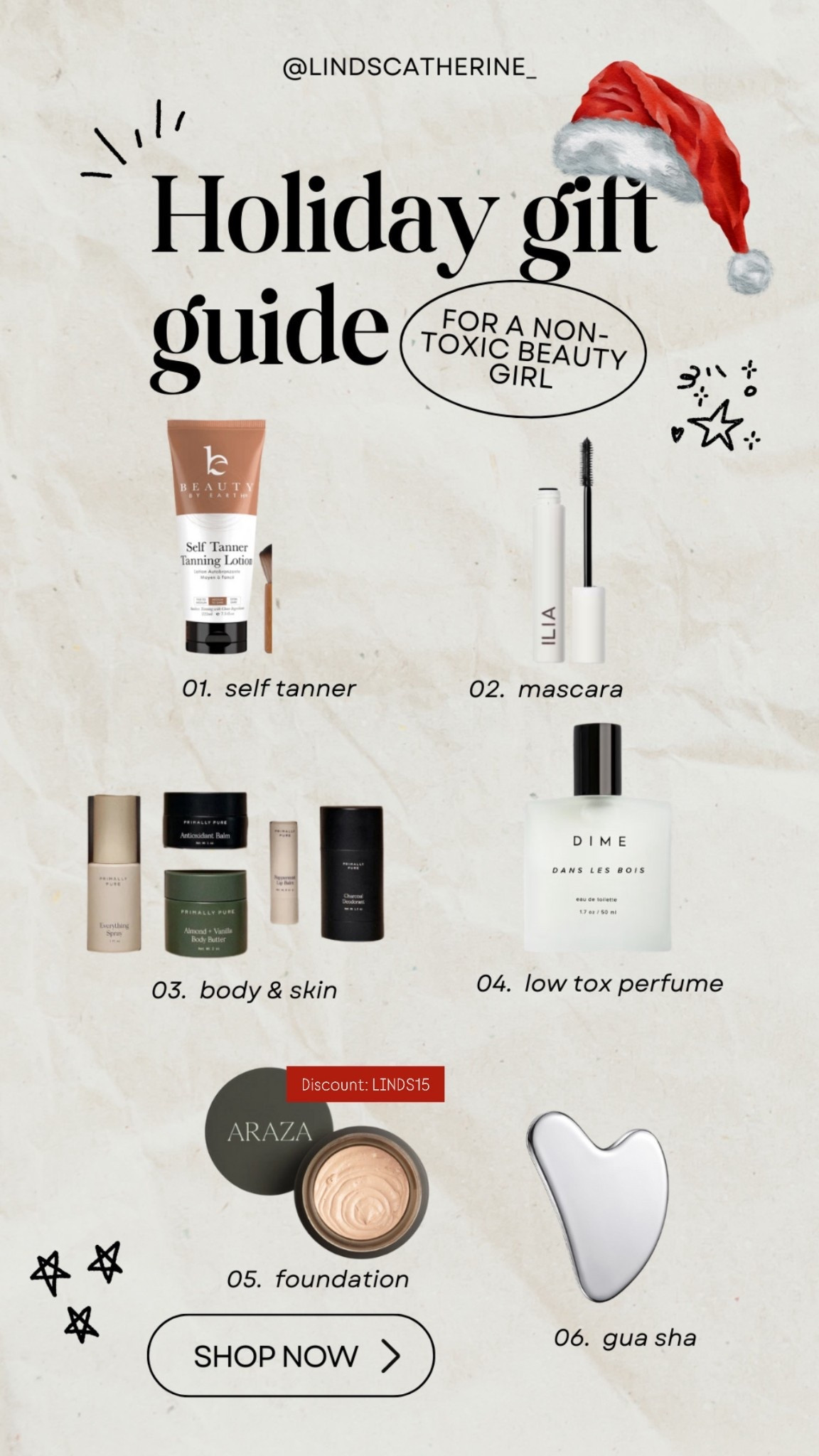 Non toxic guide for the beauty love for the holiday! 

#LTKCyberWeek #LTKHoliday #LTKGiftGuide