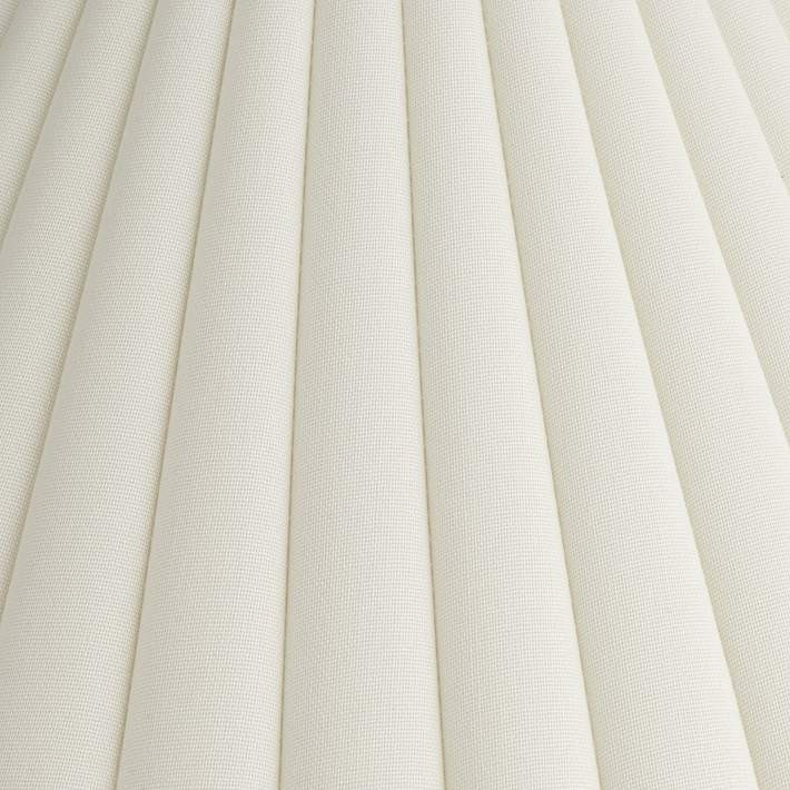 Box Pleat Lamp Shade 7x20.5x12.5 (Spider) - #2M411 | Lamps Plus | Lamps Plus