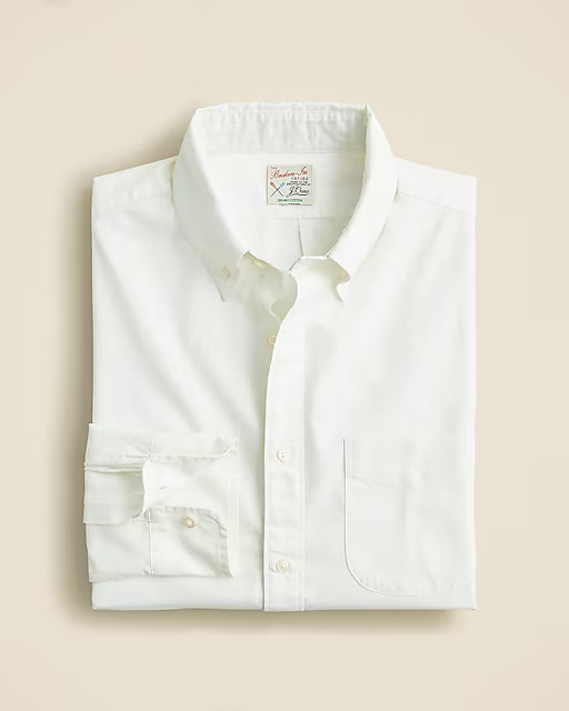 Broken-in organic cotton oxford shirt | J. Crew US