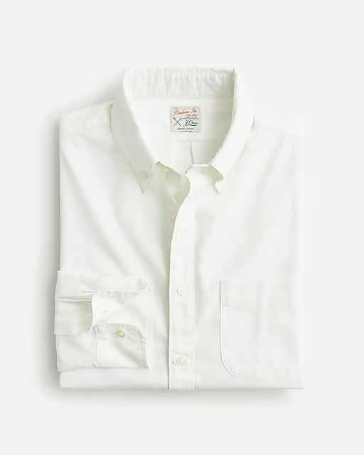Broken-in organic cotton oxford shirt | J.Crew US