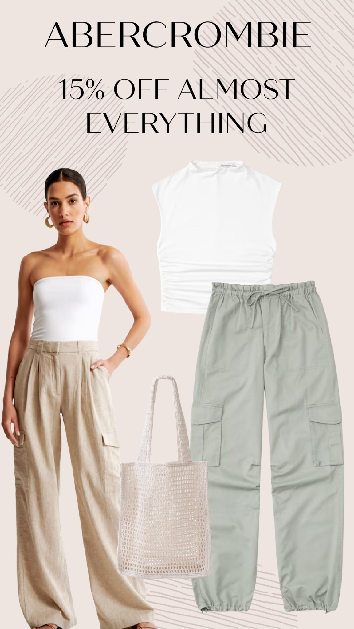 15% off everything else at Abercrombie! So many good basics to add to your wardrobe this summer!! My picks are below!💕

#LTKstyletip #LTKsalealert #LTKunder100