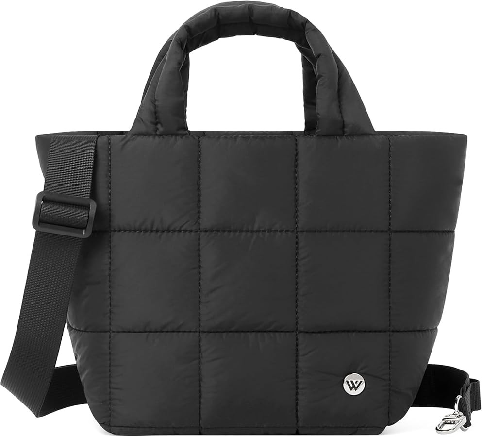 WESTBRONCO Small Puffer Bag Quilted Crossbody Bags for Women Puffy Purse Nylon Shoulder Handbag w... | Amazon (CA)