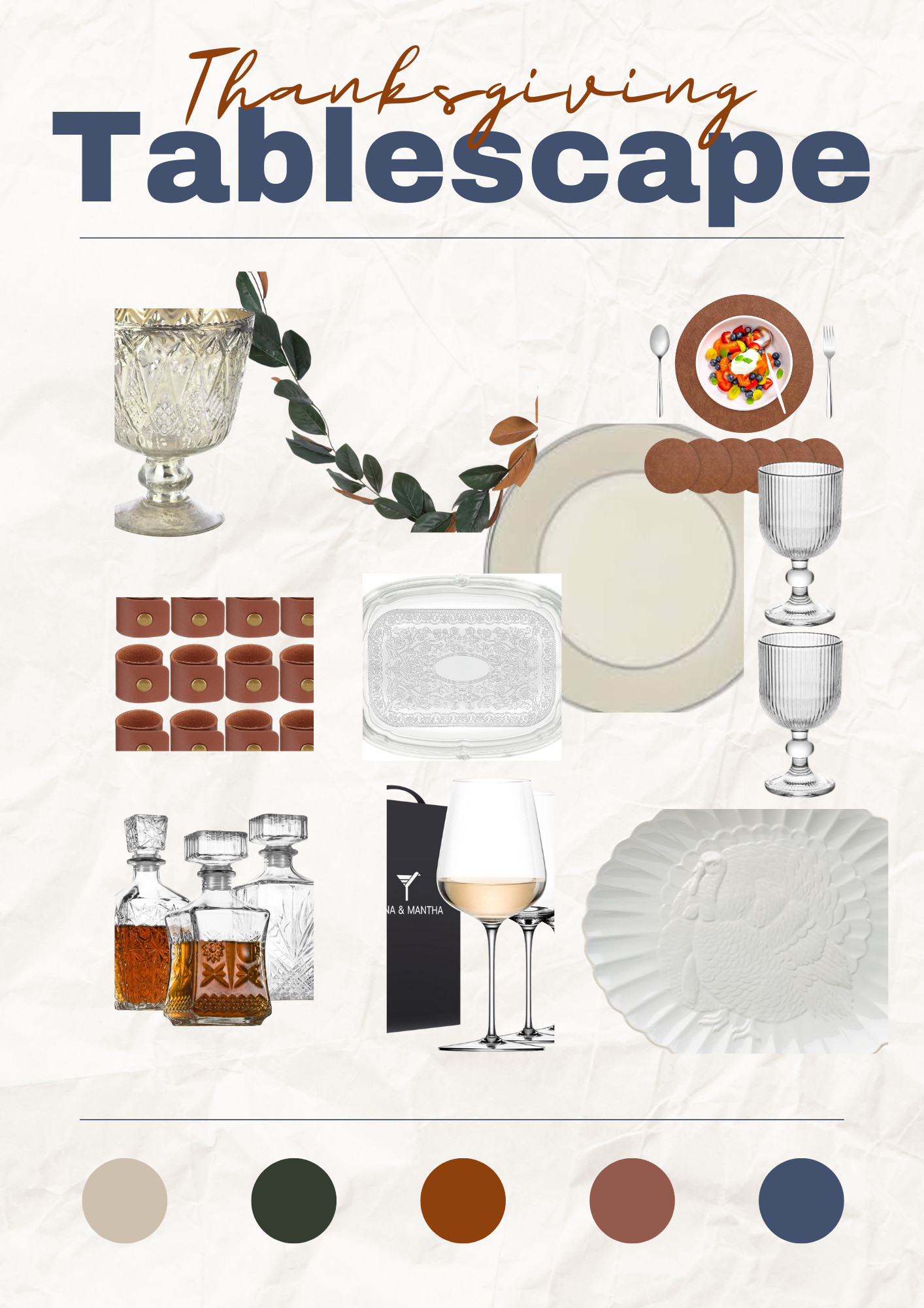 Thanksgiving Hosting Vibes - These are my tablescape must haves. 

 

 

#LTKHoliday #LTKSeasonal #LTKHome