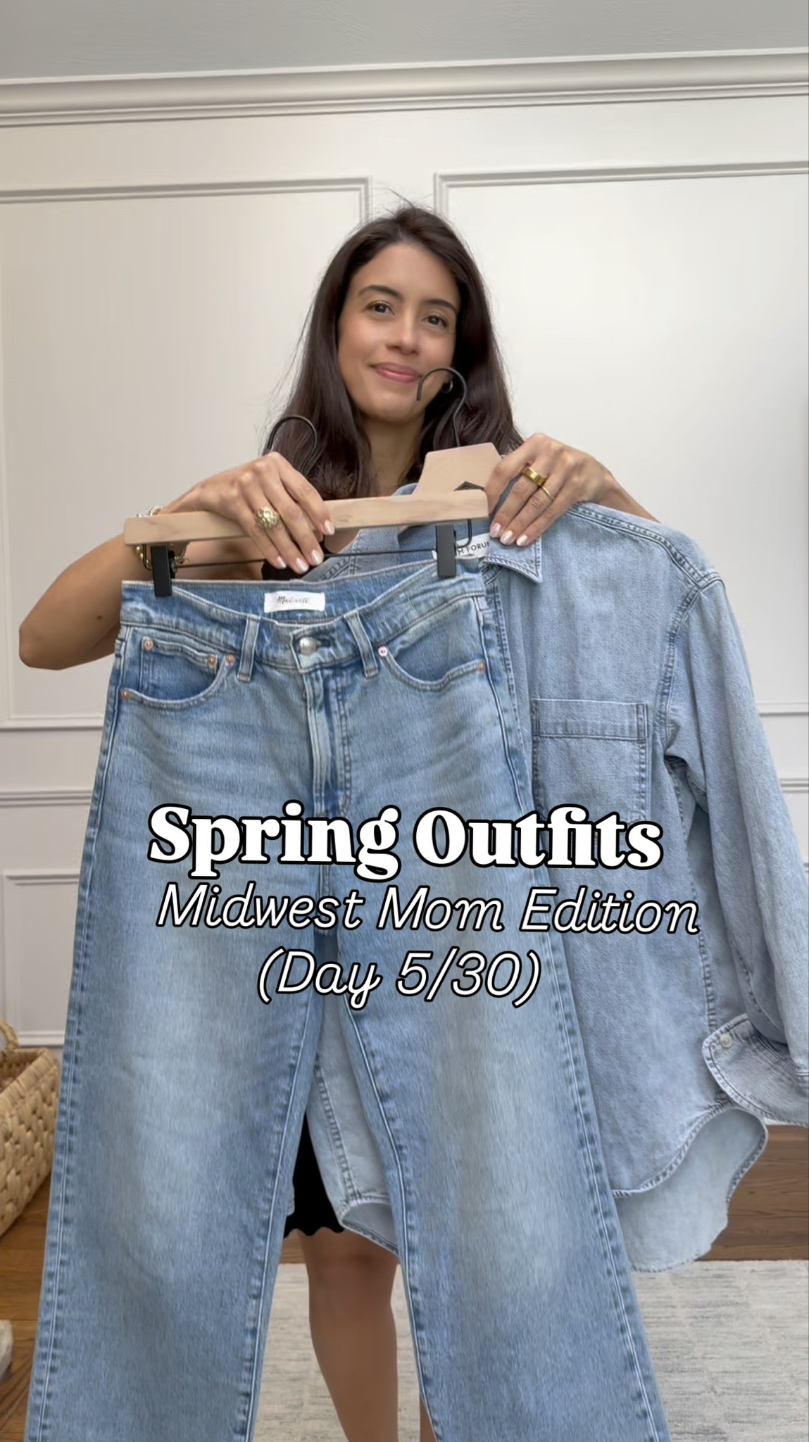 Spring outfits day 5/30
Love a denim on denim moment! This shirt is my go to and so versatile 
It has an oversized fit and I’m wearing a size Small
Jeans are TTS / belt size small (it’s on sale now and also comes in black!)

Chicago Midwest spring outfits elevated mom outfits errands outfit school pick up outfit 

#LTKMothersDay #LTKmomlife #LTKootd
