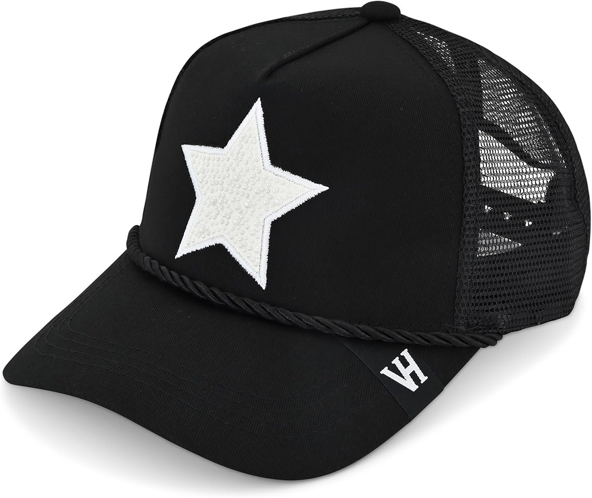 VINTAGE HAVANA Trucker Hats Women | Mesh Adjustable Snapback Hat | Men & Women Cute Trendy Fashio... | Amazon (US)