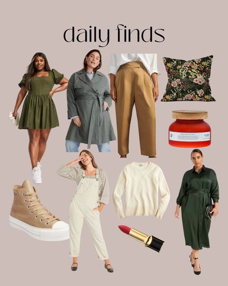 Daily finds. Target finds. Walmart finds. Plus Size finds. Madewell trench-coat. Spring finds. Date night finds. Budget finds. Plus Size ootd  

#LTKunder50 #LTKstyletip #LTKcurves