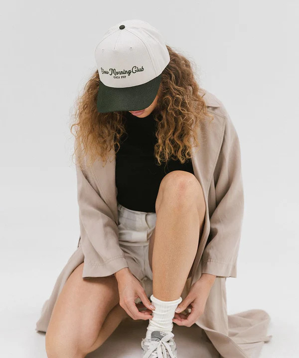 Slow Morning Club Canvas Trucker | Gigi Pip
