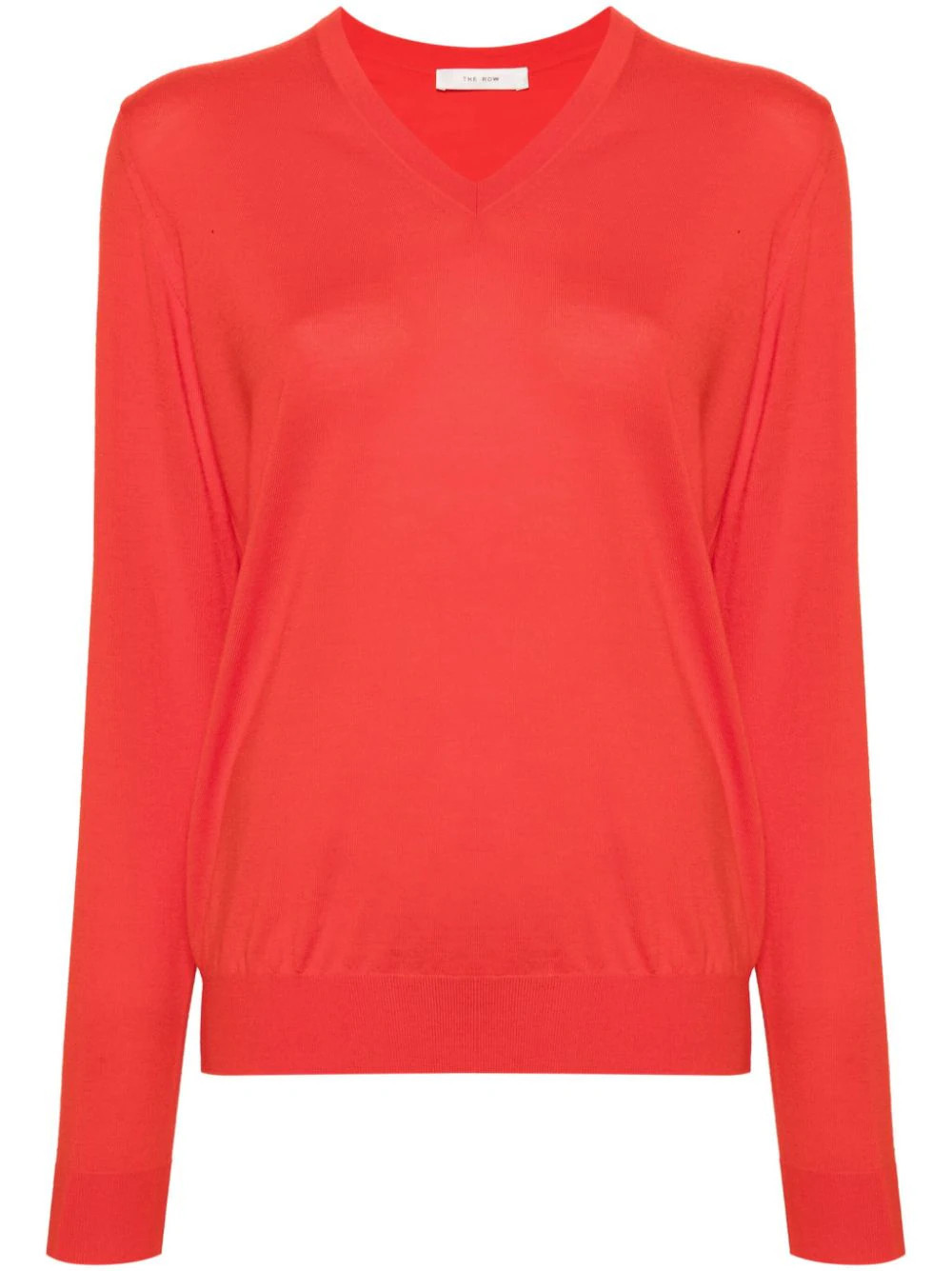 The Row Haius V-neck sweater - Red | Farfetch Global