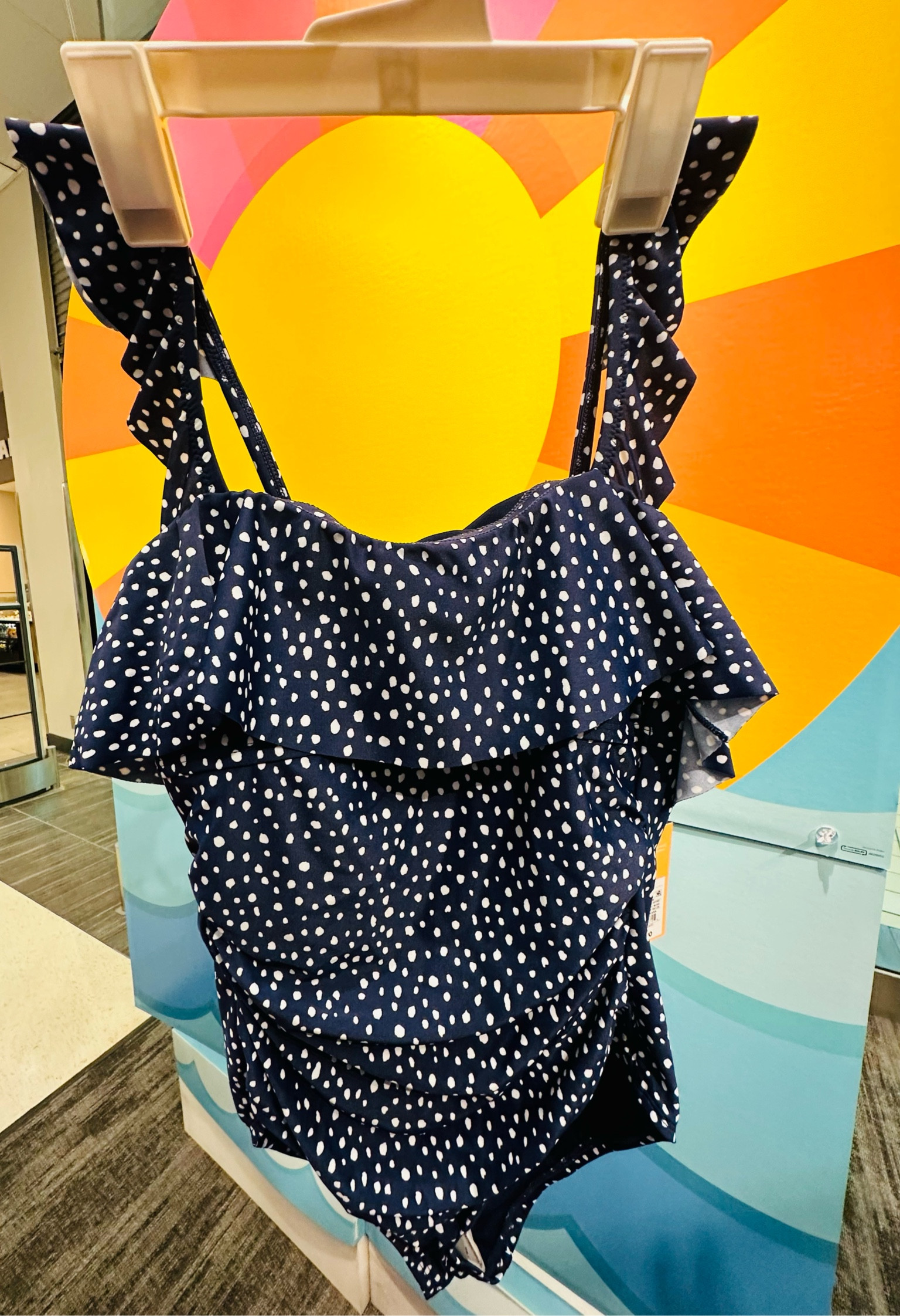 30% Off Swim! Kona Sol polka dot one piece with ruffles in navy blue! It comes in solid white, too!

Target, Target swim, Target finds, Target style, Target swimsuit, once piece swimsuit, summer, vacation 


#LTKswim #LTKsalealert #LTKunder50