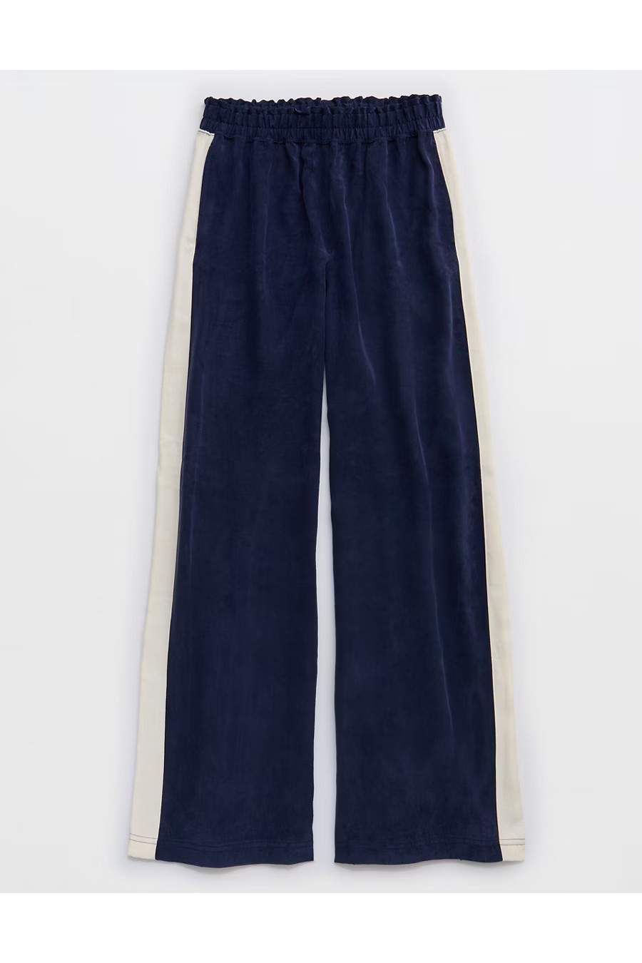 OFFLINE By Aerie You're So Smooth Track Trouser Women's Royal Navy XXS | American Eagle Outfitters (US & CA)
