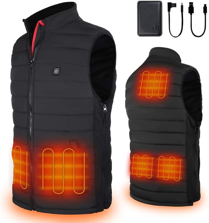 Hoson Heated Vest ,Electric Lightweight Heated Vest For Men Women,Skating for Heated Jacket/Sweater/ | Amazon (US)