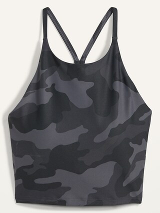 Light Support PowerSoft Longline Sports Bra for Women | Old Navy (US)