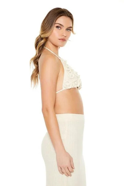 Crochet Rosette Bralette | Forever 21