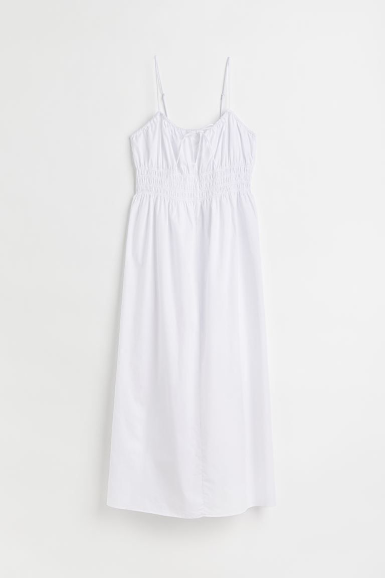 Cotton dress with smock | H&M (FR & IT & ES)